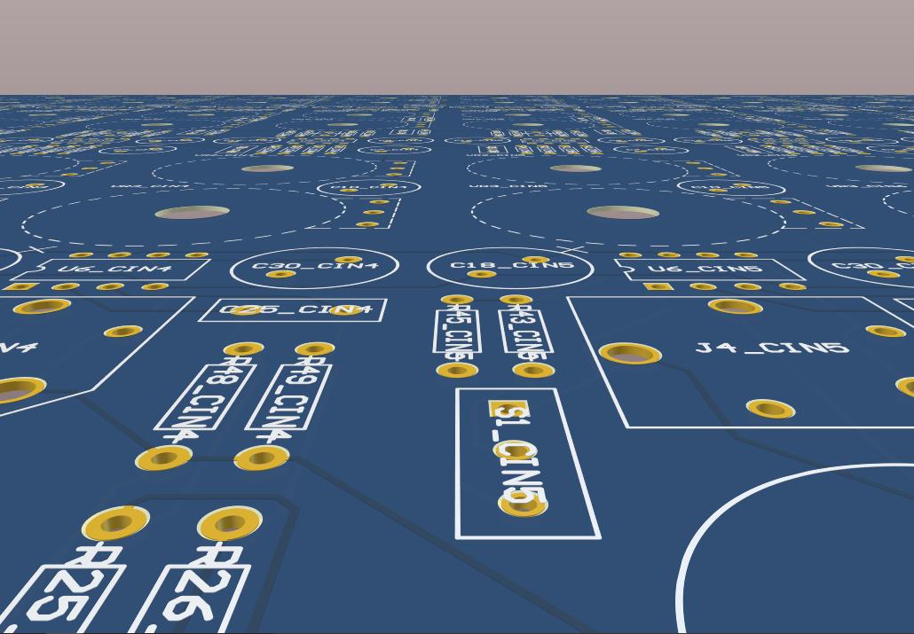 擁有3D組件主體的PCB設(shè)計(jì)。smt貼片打樣
